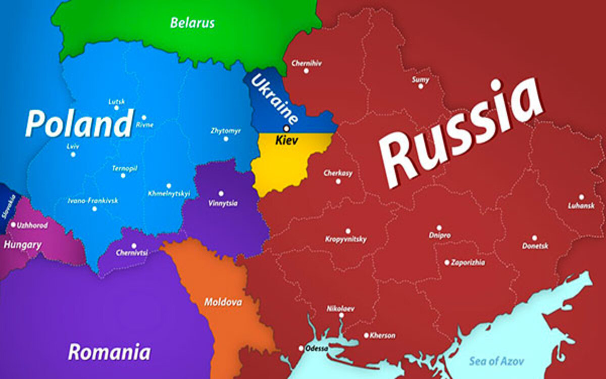 Будущая карта Украины